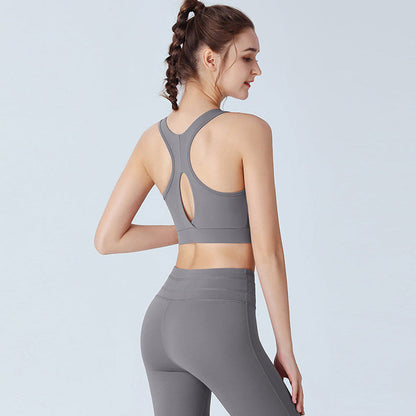 Zipper Bra