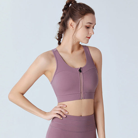 Zipper Bra