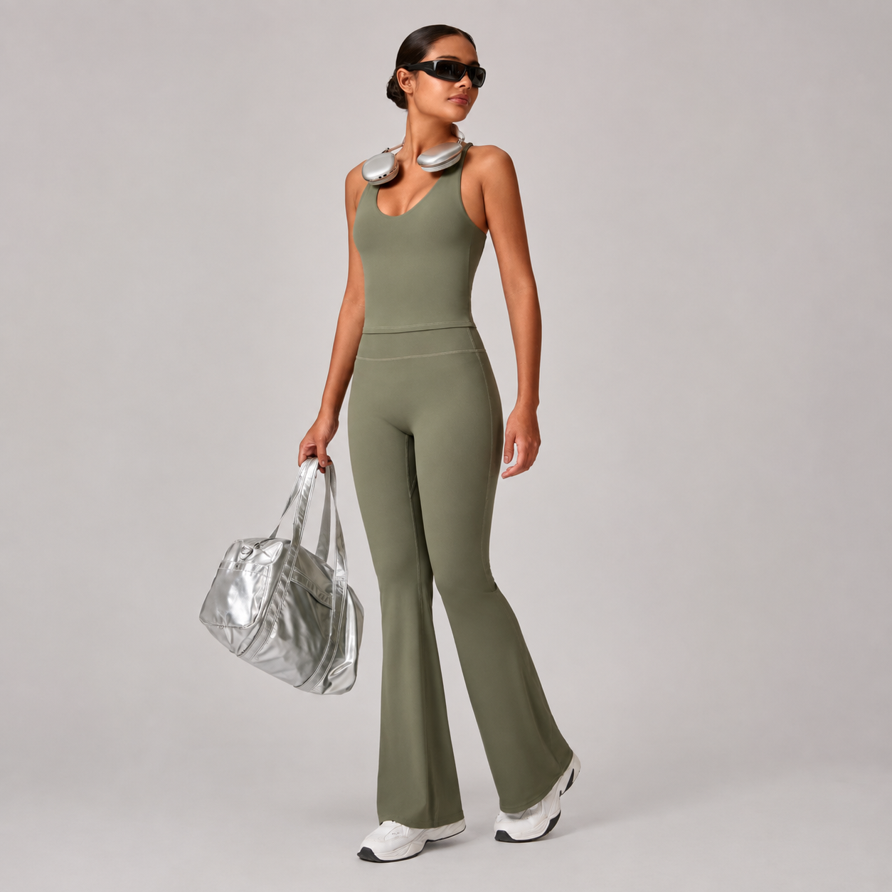 Top And Wide Leg Set