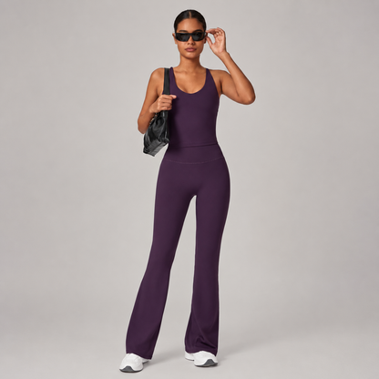 Top And Wide Leg Set